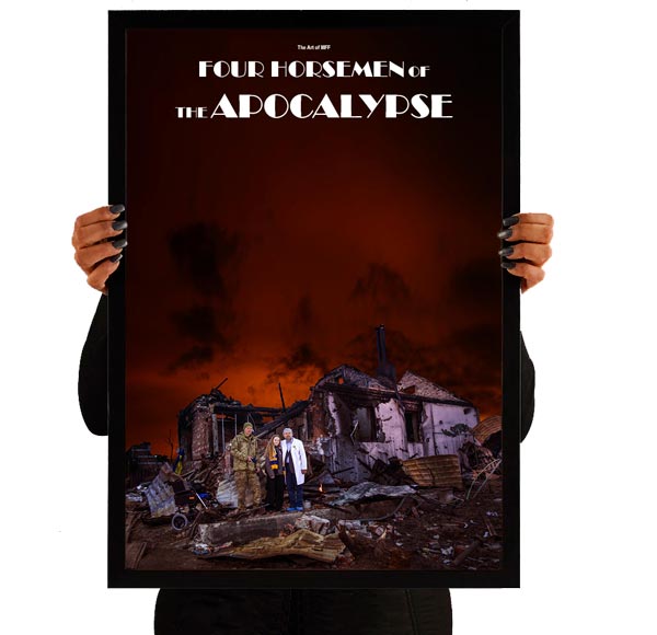 The Art of MFF | Four Horsemen of the Apocalypse by Sergey Melnikoff, a.k.a. MFF.