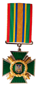 Sergey Melnikoff Awarded State Border Guard Service Medal During Icon Unveiling at Ukrinform